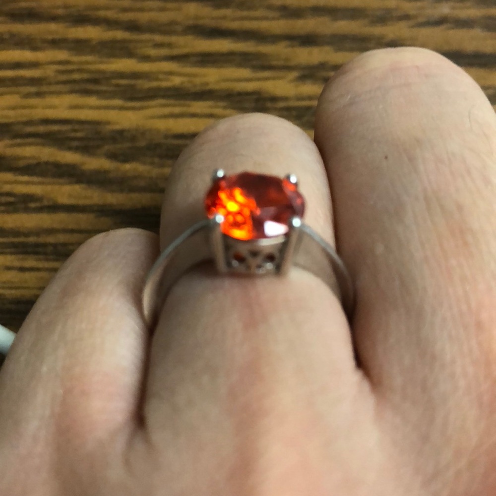 Fire Opal Ring - image 2